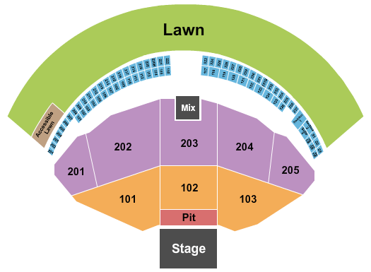 Gorge Amphitheatre Neil Young Seating Chart